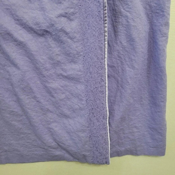 Norton Mcnaughton Light Purple Linen Blend Skirt size 18 - Picture 3 of 12